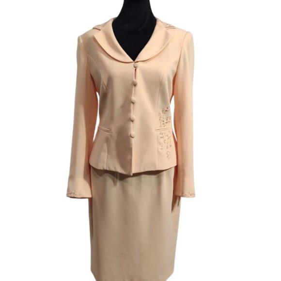 John Meyer of Norwich Blazer and Pencil Skirt Women's Size 6 Read Description - Picture 1 of 16